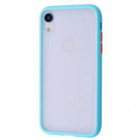 Чохол Shadow Matte для iPhone Xr Tiffany/Red